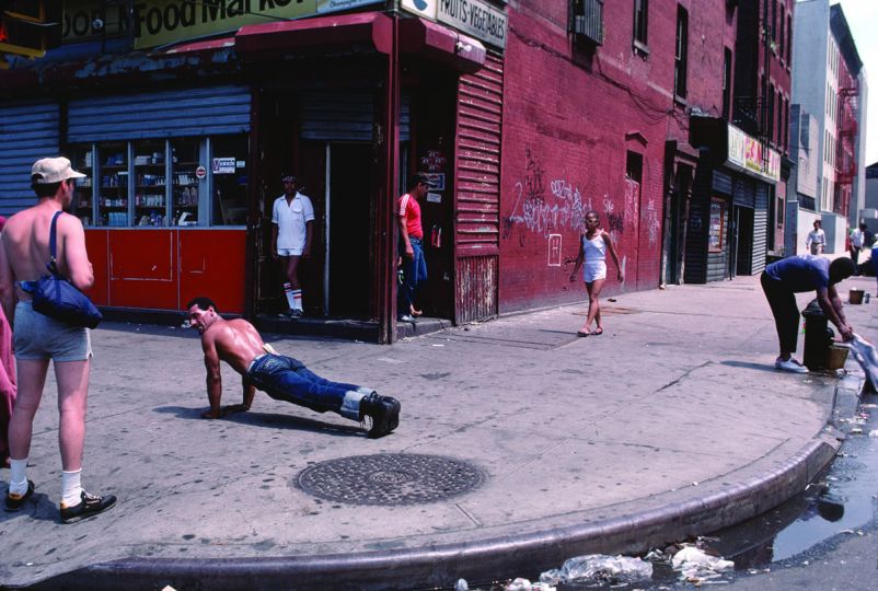 Push Upsrn© from Bacalaitos & Fireworks by Arlene Gottfried, published by powerHouse Books.