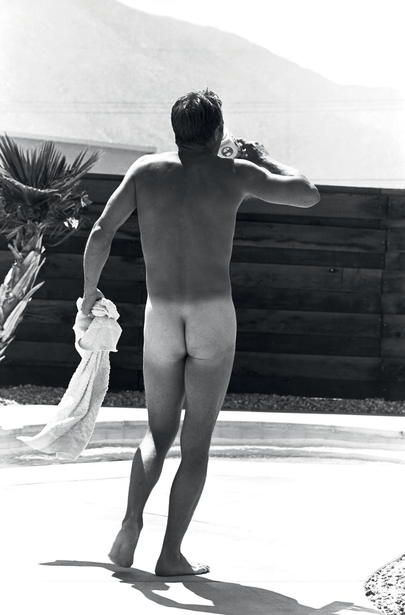 Walking naked outside