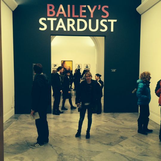 [Photo 1] Charlotte Chappell @ David Bailey's 'Stardust' at the National Portrait Gallery