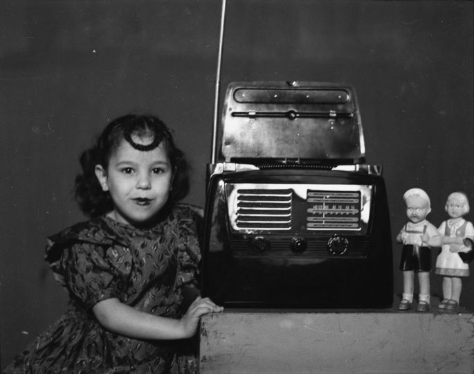 Anonymous. Madani's parents' home, the studio. Saida, Lebanon, 1948-1953. Hashem El Madani. From Akram Zaatari's Objects of Study/The archive of Studio Shehrazade/Hashem el Madani/Studio Practices. Collection: AIF/ Hashem El Madani © Arab Image Foundationrn
