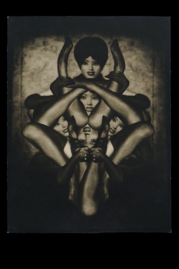 Pierre Molinier, Toi, Moi, planche n° 29u00a0duu00a0Chaman, tirage argentique d'époque, collection Emmanuelle Arsann(estimation 2 500 - 3 500 u20ac / 2 800 - 4 000 $)