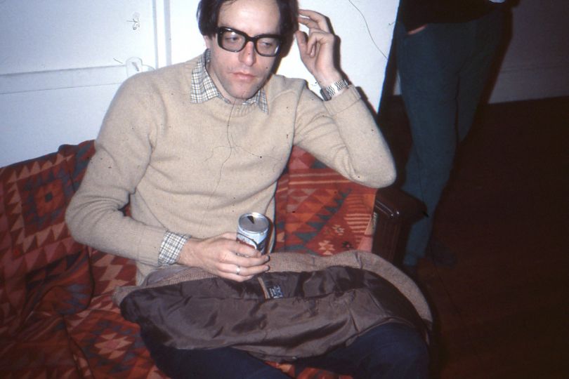Ryszard Bobrowski reluctantly settling into his new abode on the Upper East Side. Photo: Robert Walker
