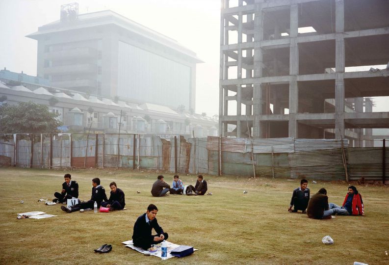 Photographie issue de la série Diversions. Inde, 2010-2012 ©Olivier Culmann/Tendance Floue