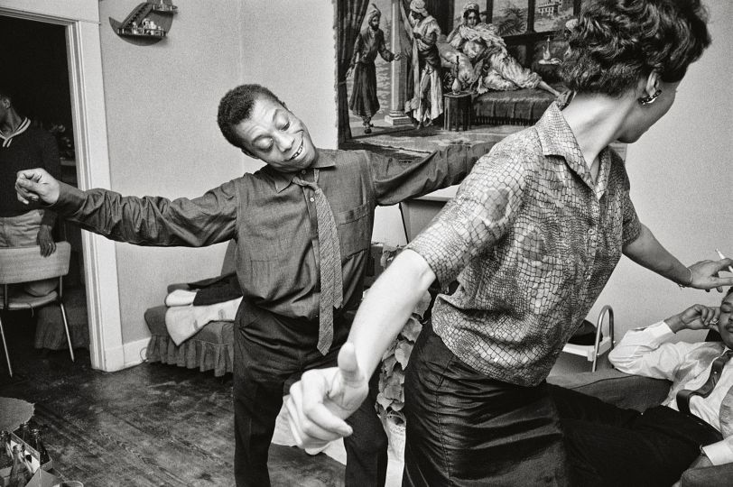 Baldwin Dancing  (New Orleans) 1963 © Steve Schapiro