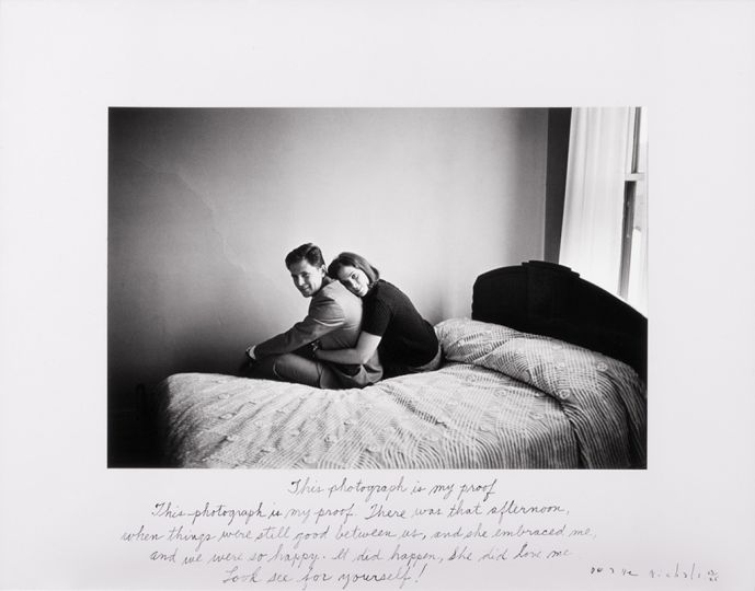 This photograph is my proof © Duane Michals