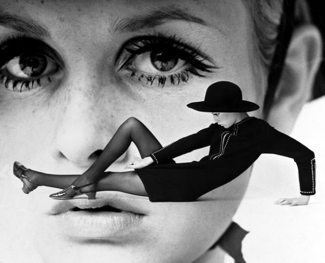 Gosta Peterson, Twiggy in her first fashion shoot, 1967 © Gösta Peterson