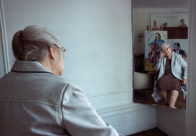 Alice Neel, 1970s © 2017 Duane Michals / Courtesy Thames & Hudson