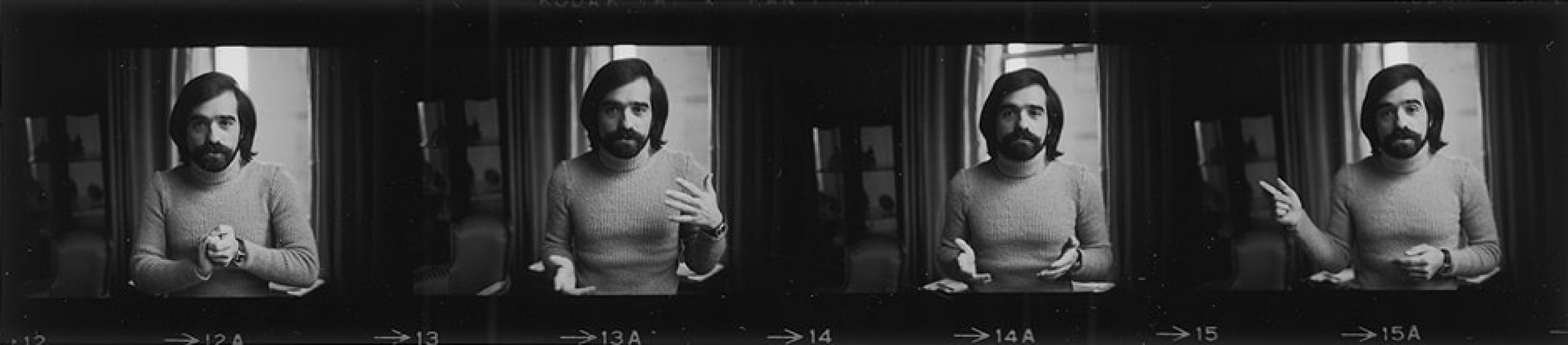 Martin Scorsese, 1970s © 2017 Duane Michals / Courtesy Thames & Hudson
