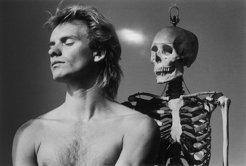 Sting, 1982 © 2017 Duane Michals / Courtesy Thames & Hudson