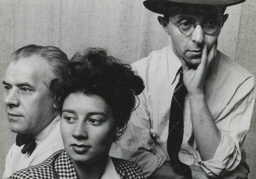 Fiene, Ernst, and Rablul Serge, Tana Bloom, 1942 © Arnold Newman Properties/Getty Images, courtesy Howard Greenberg Gallery, New York