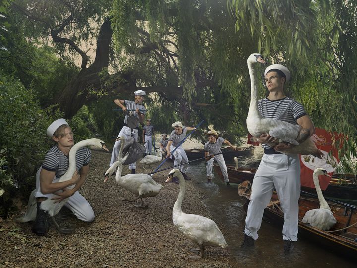 Swan Uppers © Julia Fullerton-Batten