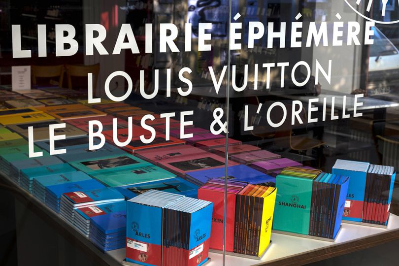 Librairie éphémère Louis Vuitton au Le Buste et l’Oreille © Alain Willaume