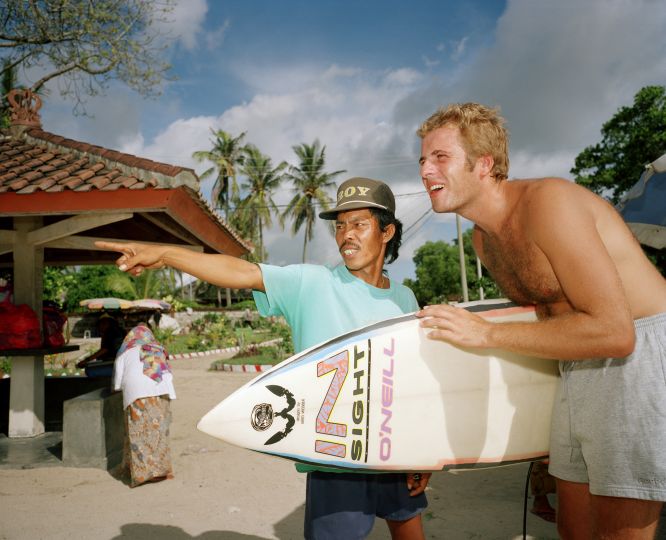 Indonesia. Bali. Kuta. 1993. ‘Small World’ © Martin Parr / MAGNUM PHOTOS / www.dewilewis.com