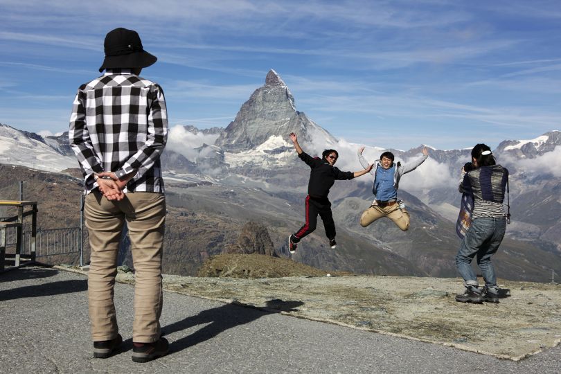 SWITZERLAND. Zermatt. 2012. ‘Small World’ © Martin Parr / MAGNUM PHOTOS / www.dewilewis.com