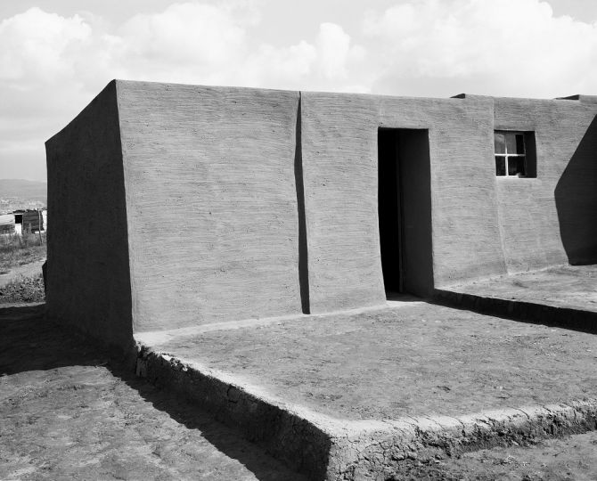 David Goldblatt A widow’s home. Near Phuthaditjhaba, QwaQwa. 1 May 1989 (4_5965), 1989 Silver gelatin Vintage print I: 20 x 25cm P: 30.5 x 30.5cm Unique
