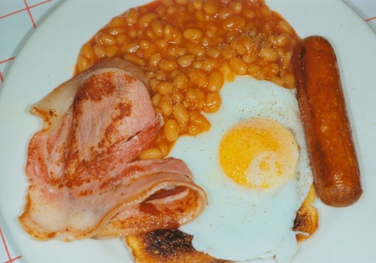 English breakfast © Martin Parr