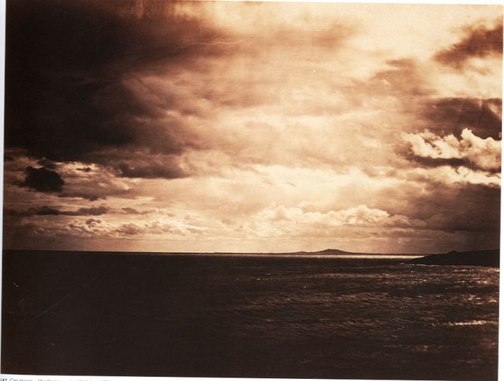 Gustave Le Gray Le Ciel Chargé, Mer Mediterranée (avec le Cap d'Agde), 1857, Albumen print, Collection of Michael Mattis and Judy Hochberg