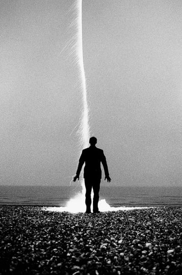 Rocket Man Dungeness Kent 1979 © Brian Griffin – Courtesy MMX Gallery