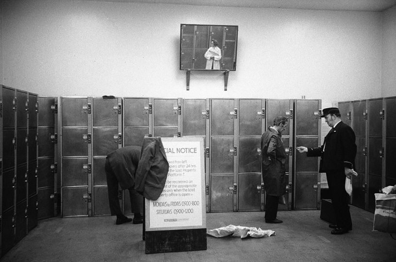 St. Pancras Left Luggage 1973 © Brian Griffin – Courtesy MMX Gallery