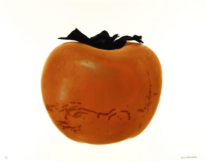 Denis Brihat, Kaki rouge, 2005. Tirage argentique réalisé par l'artiste, sulfuration et virage à l'or 40 x 50 cm © Denis Brihat – Courtesy Camera Obscura
