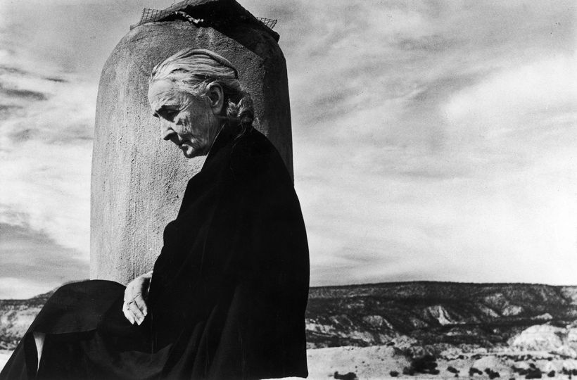 Georgia O’Keefe at Ghost Ranch, 1967 © John Loengard