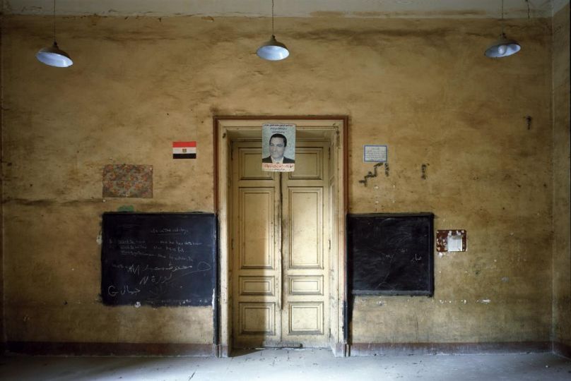 © Xenia Nikolskaya, Classroom, Prince Said Halim's Palace, Cairo, Hahnemühle Photo Rag Bright White ® pigment print