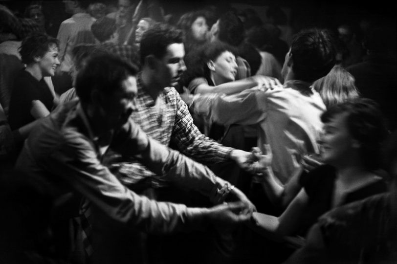 René Groebli - Tresterclub, 1947. From the exhibition THE FAMILY OF MAN by Edward Steichen - Copyright René Groebli