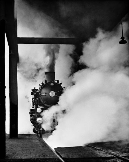 René Groebli - aus der Serie MAGIE DER SCHIENE, 1949 - Copyright René Groebli