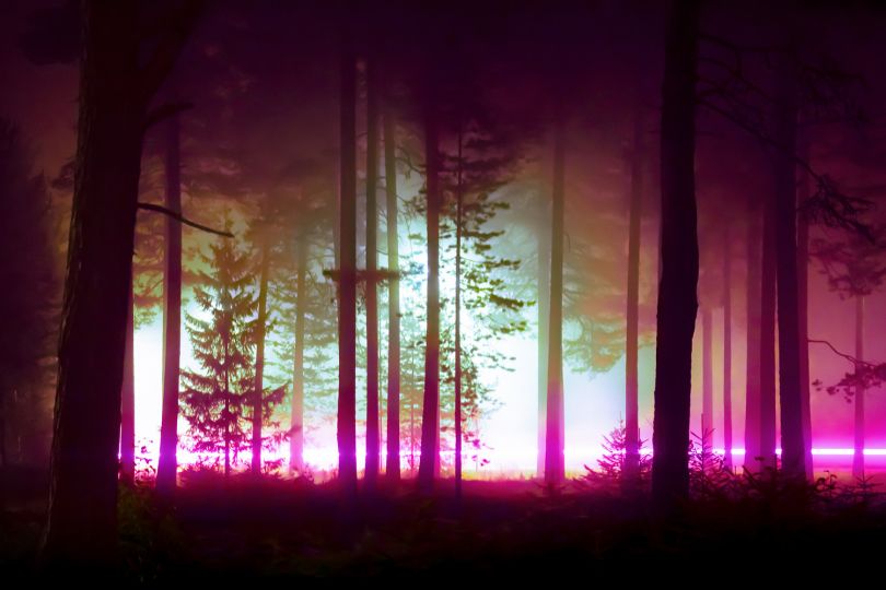 Heavenly Fire #16 by Maria Lax, courtesy of Open Doors Gallery