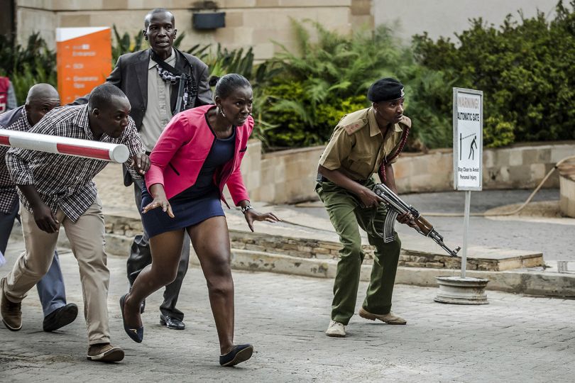 Photographer: Luis Tato (Spain)
Name: DusitD2 terror attack
Category: Top News, Grand Prix
Description: On January 15-16, 2019, a terrorist attack  perpetrated at the DusitD2 complex in the Westlands area of Nairobi, Kenya, left more than 20 people dead. The attack occurred at the 14 Riverside Drive, where an upscale popular hotel, several restaurants and an office complex was located. Al-Shabaab –a terrorist, jihadist fundamentalist group based in East Africa – claimed responsibility for the attack in a statement that was released during the assault. They stated that the attack was 