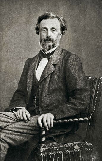 Autoportrait format carte de visite © vers 1865 Charles Nègre courtesy Archives Communales de Grasse