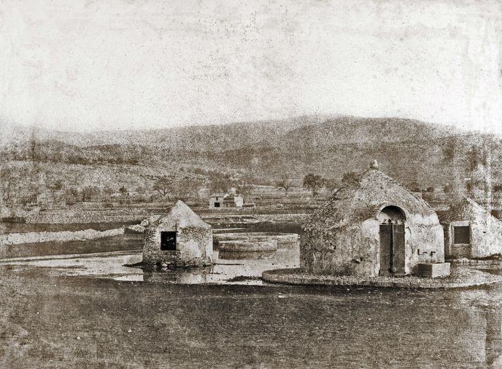 Les Puits de la Vierge, Saint-Cézaire [Le Midi de la France] © 1852 Charles Nègre collection Musée d'Art et d'Histoire de Provence