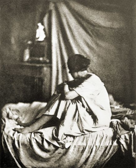 Modèle assis © vers 1849 Charles Nègre courtesy André Jammes