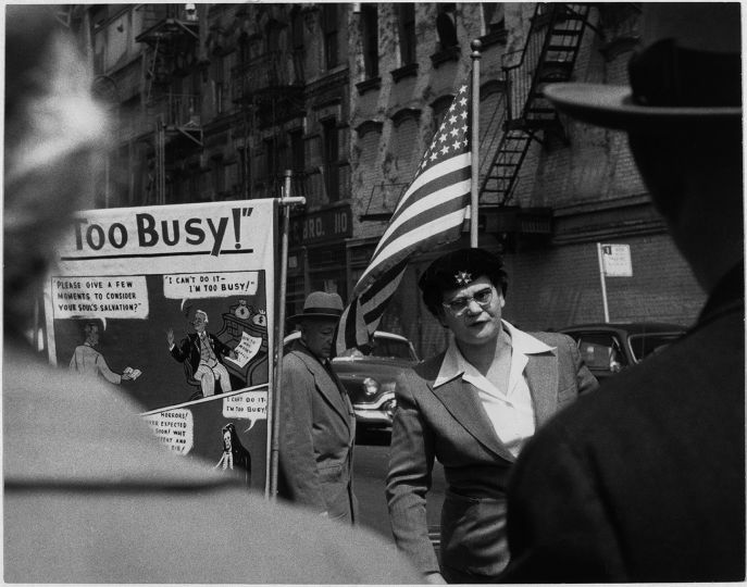 New York, 1955 © Sabine Weiss