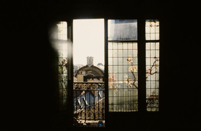 Carole Bellaïche, La vue de la salle à manger, 1990 © Carole Bellaïche / Galerie XII, Paris