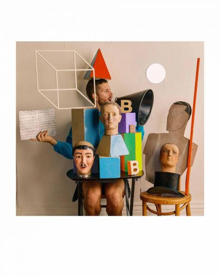 The Tower of Babel, 2022 Chromogenic print 20 x 16 inches Edition 1/5 © Duane Michals - Courtesy DC Moore Gallery