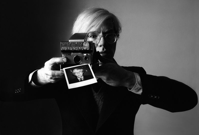 Oliviero Toscani, Andy Warhol, 1975 ©olivierotoscani