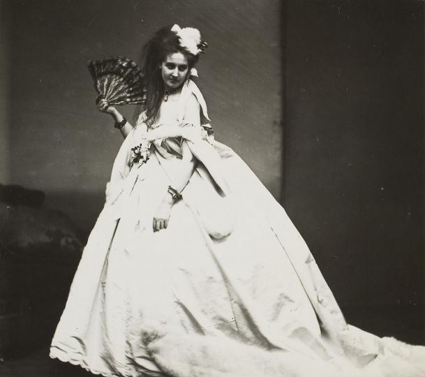 The Countess of Castiglione in collaboration with Pierre-Louis Pierson - La Comtesse de Castiglione - Un dimanche, 1861-1867- Courtesy James Hyman Gallery