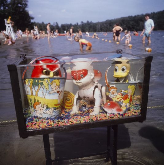 Swimming Lesson, New York, 1989 © Arthur Tress / courtesy Stephen Bulger Gallery