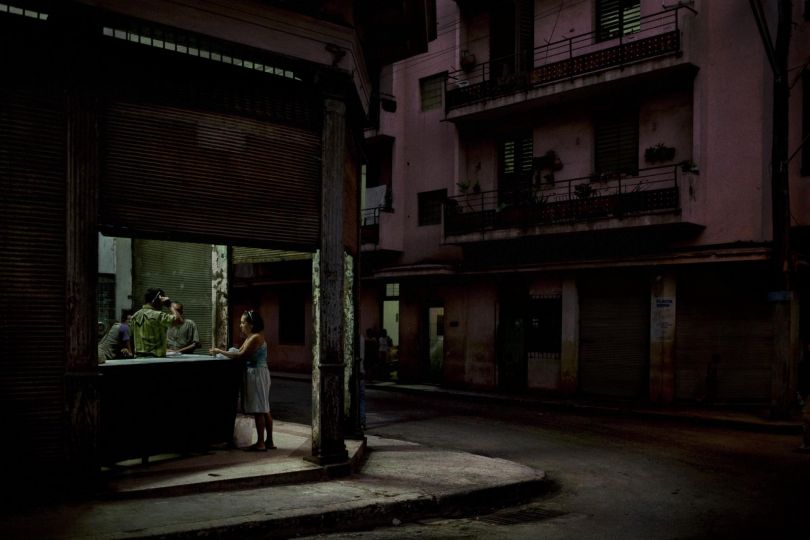 Magasin de rationnement. Centre-ville de La Havane. Cuba, 6 janvier 2008