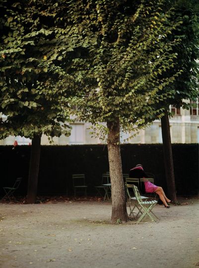 Evelyn Hofer (American, born Germany, 1922–2009), Jardin du Luxembourg, Paris, 1967, dye transfer print, Estate of Evelyn Hofer. © Estate of Evelyn Hofer.
