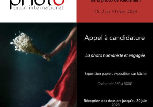 Appel à Candidature pour le Salon International de la Photo de Riedisheim