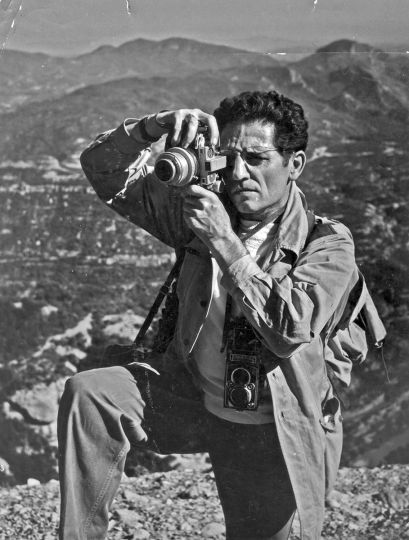 Jacques Léonard. Photographie de Juan Amaya, Montserrat, Barcelone, 1958 © Jacques Léonard. Archives Famille Jacques Léonard/Photographic Social Vision