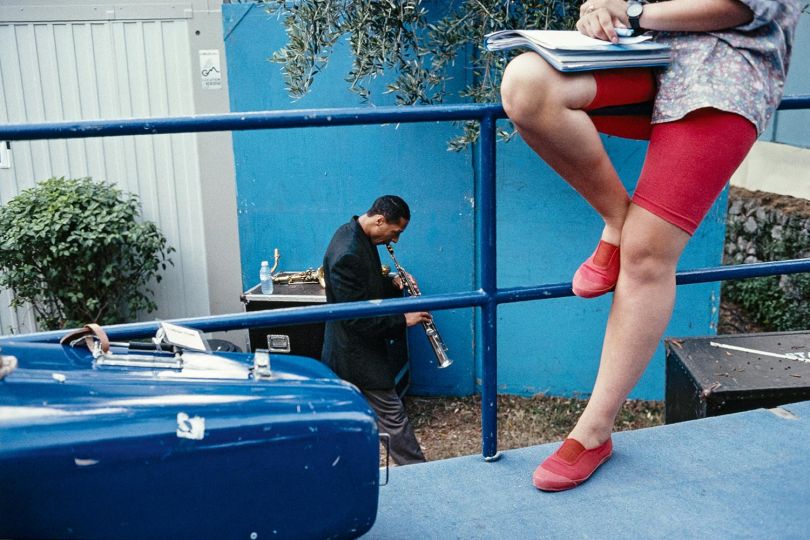 Festival d'Antibes, 1990 © Guy Le Querrec / Magnum-photos - Courtesy Trans Photographic Press