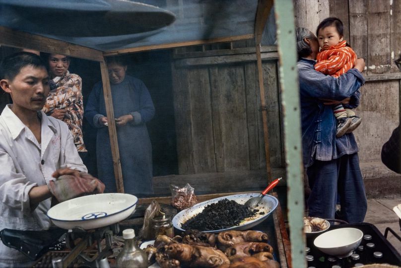 Beijing, Chine, 1984 © Guy Le Querrec / Magnum-photos - Courtesy Trans Photographic Press