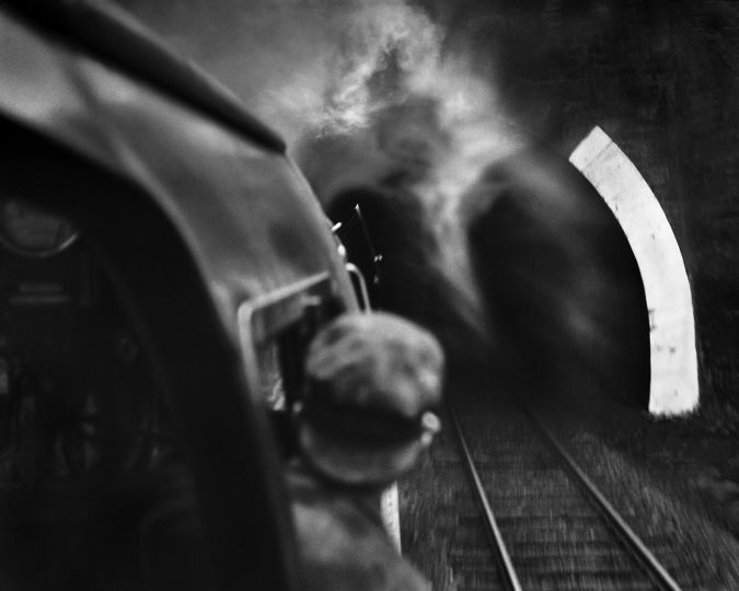 Rail Magic #551, 1949 © René Groebli - Courtesy of the artist and The Hulett Collection