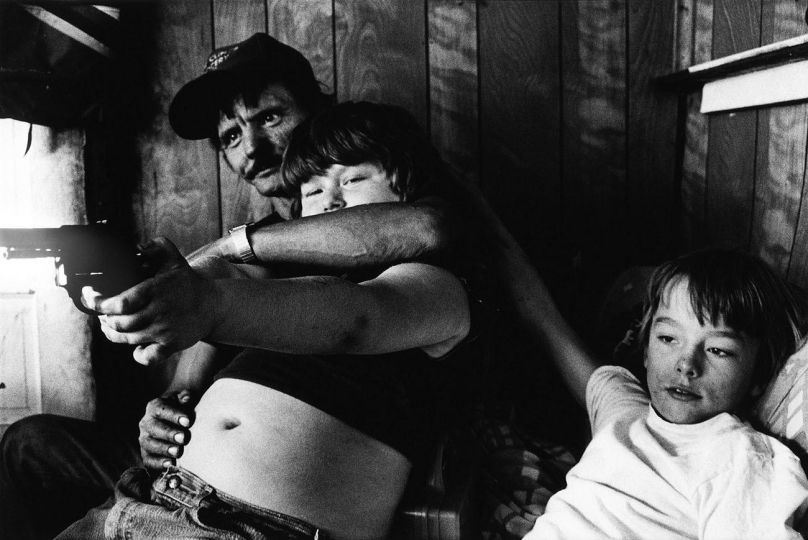Larry and his grandfather, Cumberland, 1987 © Bertien van Manen - Courtesy Annet Gelink Gallery