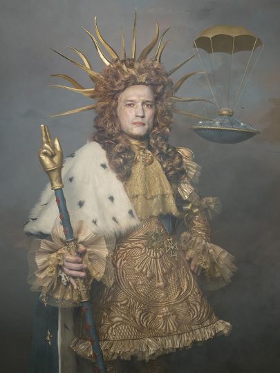 Making of Vincent Perez en Louis XCIV © Sacha Goldberger - Courtesy of the artist
