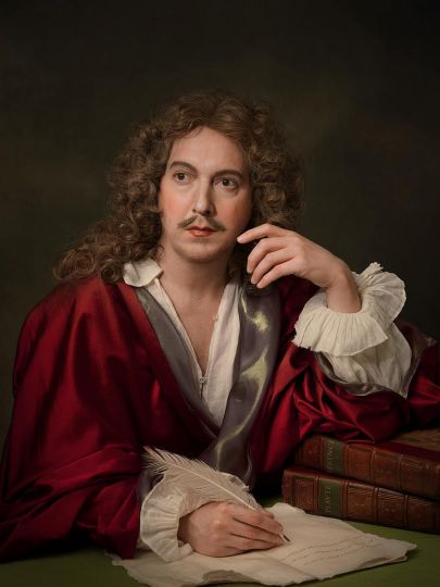 Guillaume Gallienne en Molière. Portraits Croisés © Sacha Goldberger - Courtesy of the artist