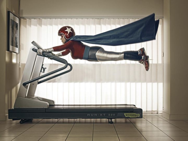 Mamika. Working out © Sacha Goldberger - Courtesy of the artist
